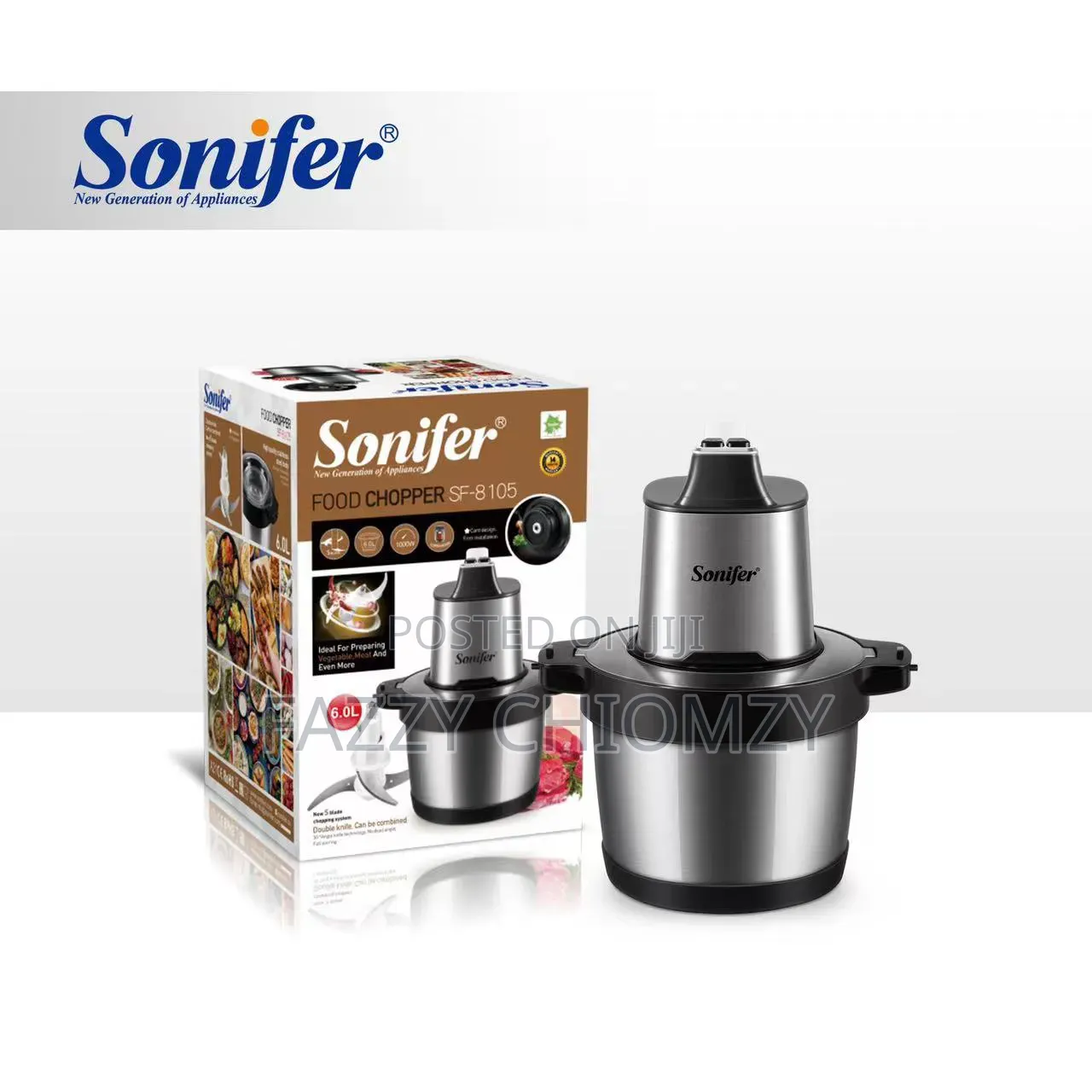 Sonifer 6liter Food Processor