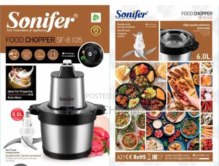 Sonifer 6liter Food Processor