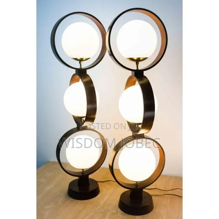 Ring Lamps Featuring Stacked