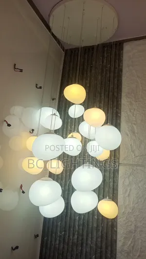 Nordic Home Decoration, Stair Chandelier, Living Room Dining Light