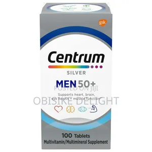 Silver Men 50+ Multivitamin 100 Tablets