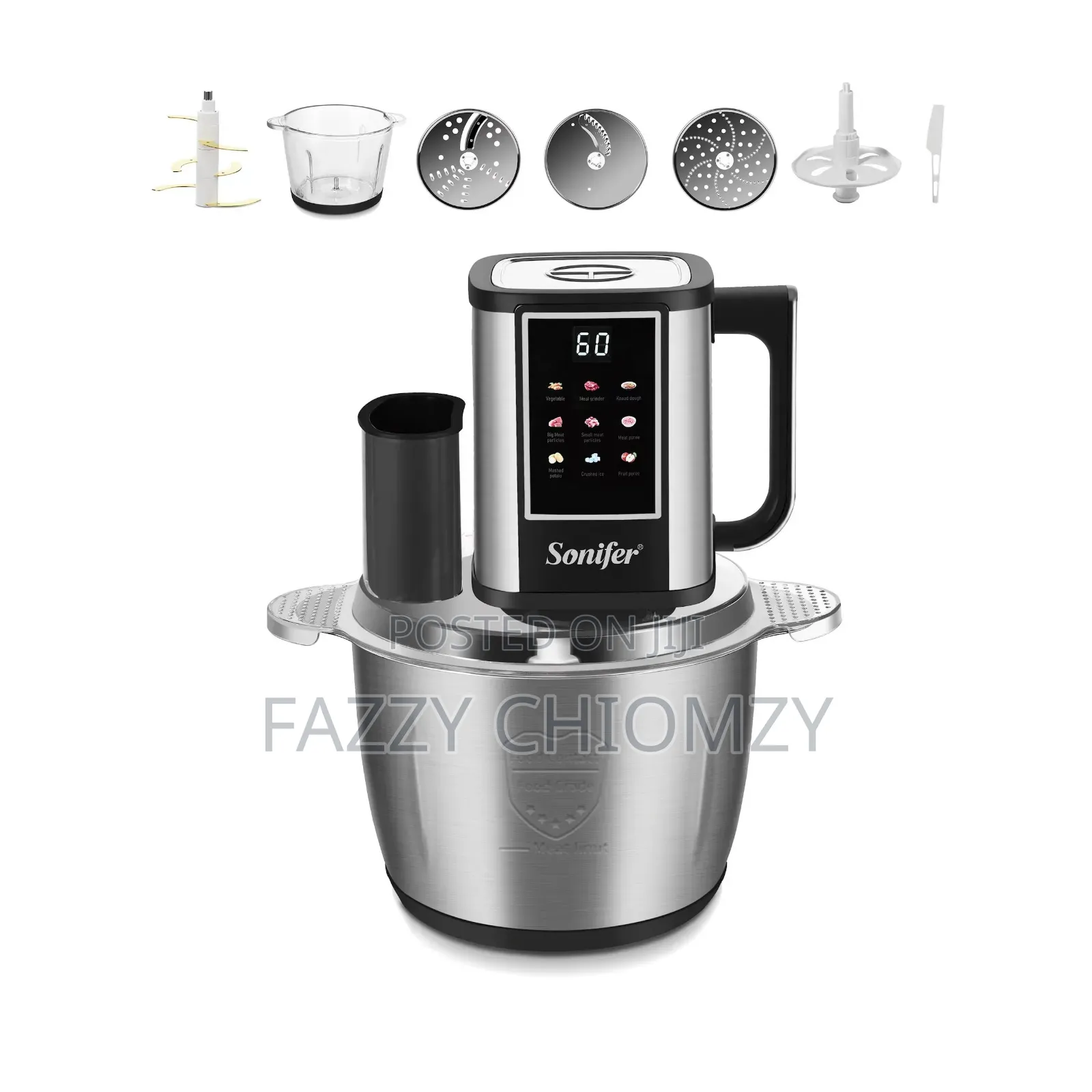 Sonifer 10in1 Multifunction Food Processor