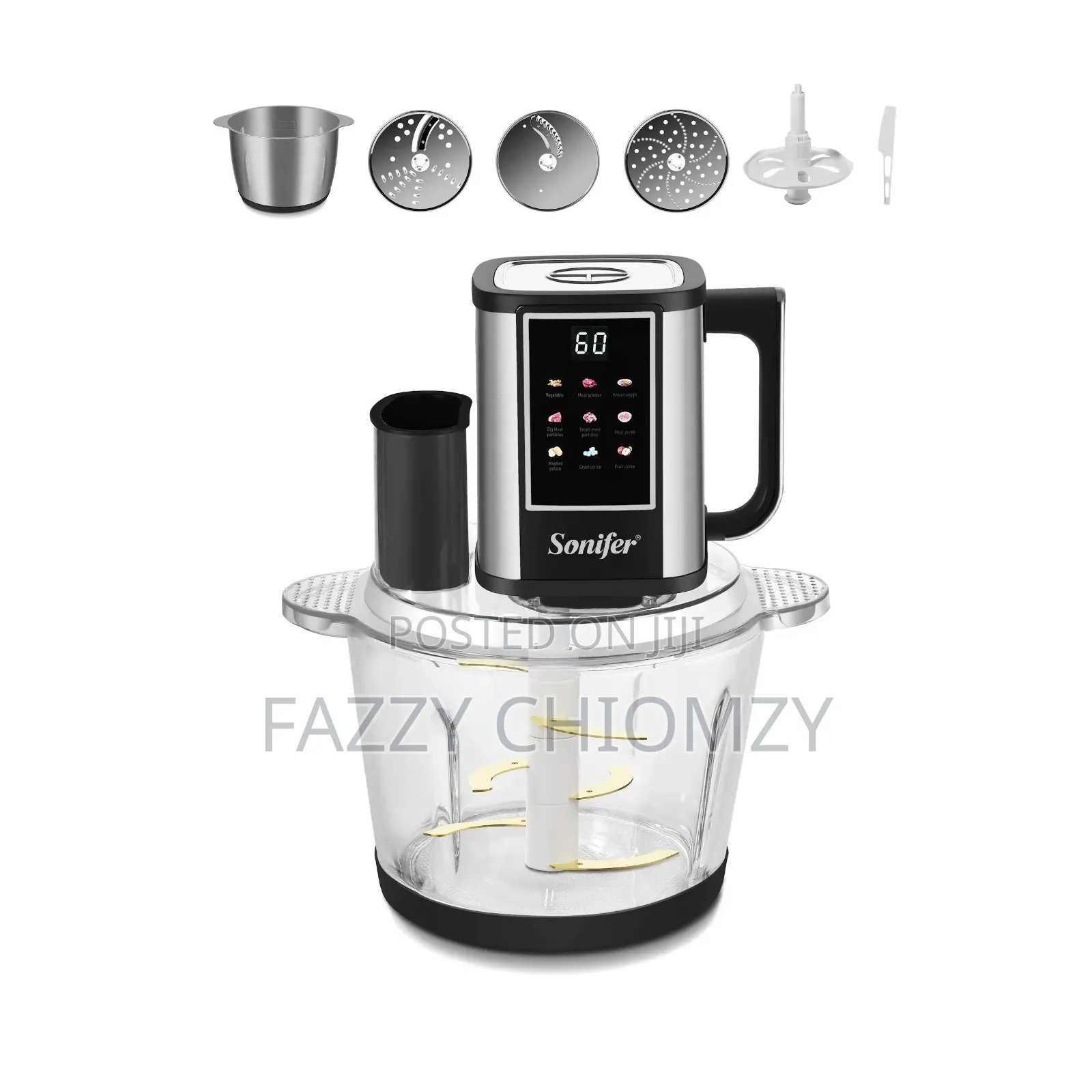 Sonifer 10in1 Multifunction Food Processor