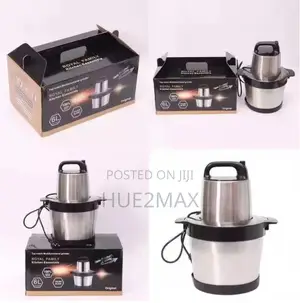 Yam Pounder Food Processor 6 Litres Stainless Steel Blender