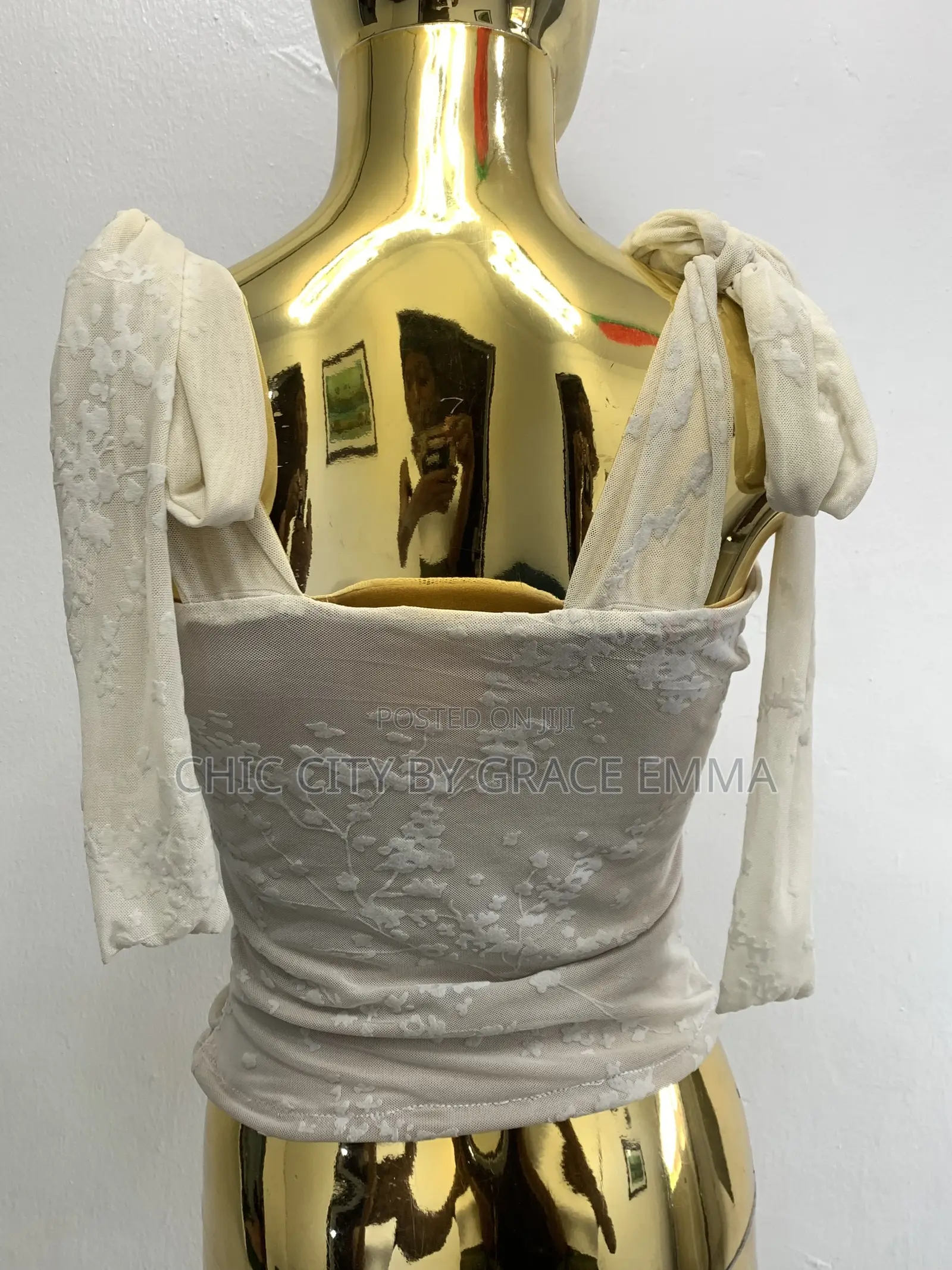 Mesh Top #012 Nude