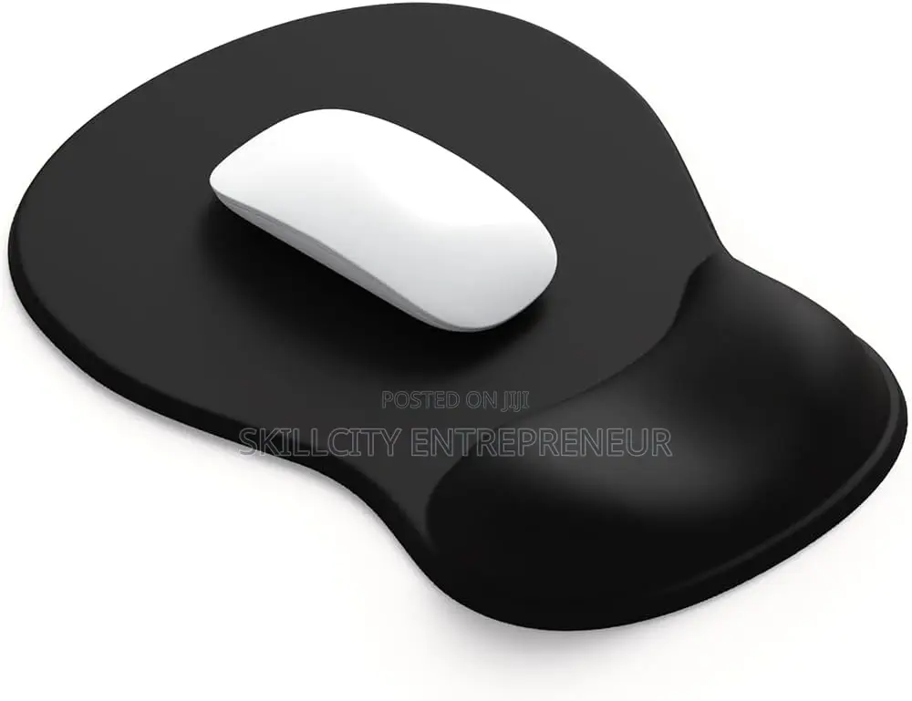 Ergonomic Mouse Pad With Gel Wrist Support