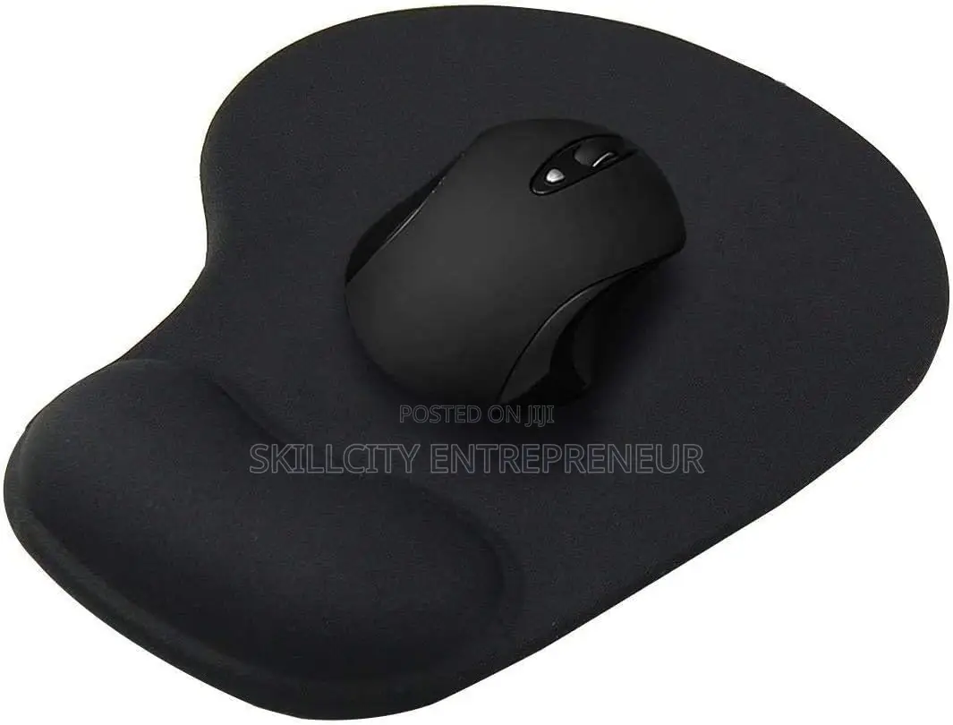 Ergonomic Mouse Pad With Gel Wrist Support