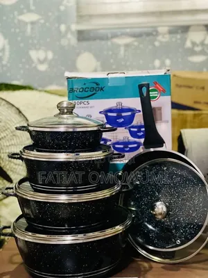Bro-D01 Brocook Granite Cookware(Pot) Set