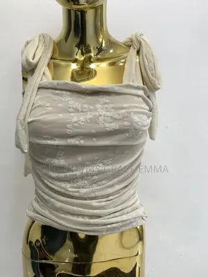 Mesh Top #012 Nude