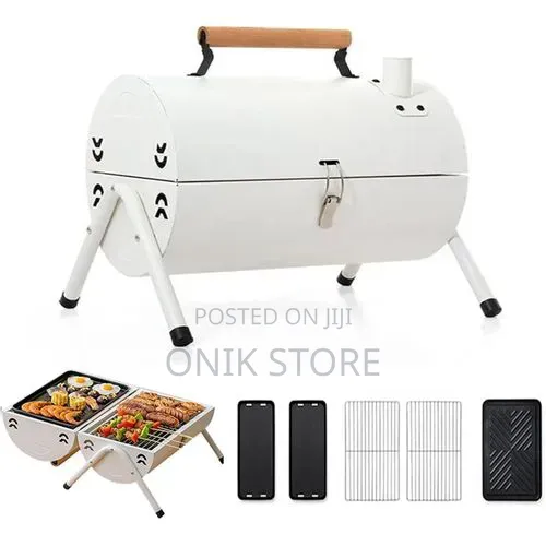 Camping Double Sided BBQ Grill