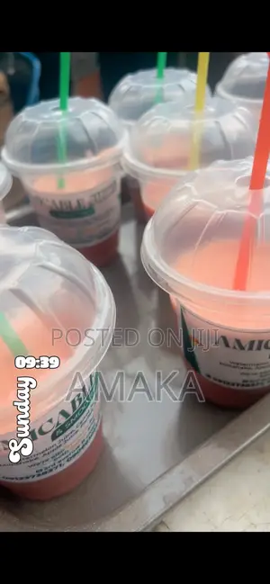 Water Melon Pineapple Smoothie Tigernut Zobo Drink