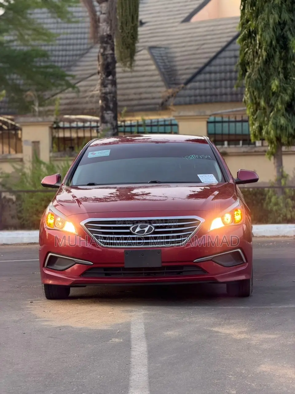 Hyundai Sonata 2015 Red