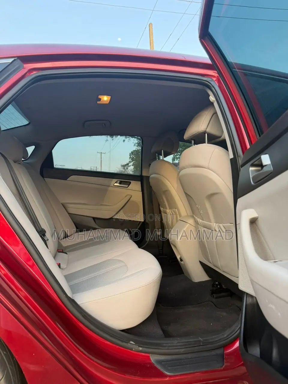 Hyundai Sonata 2015 Red