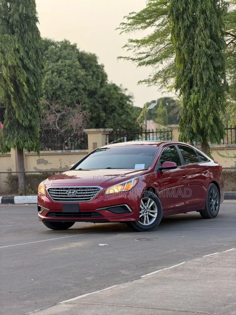 Hyundai Sonata 2015 Red