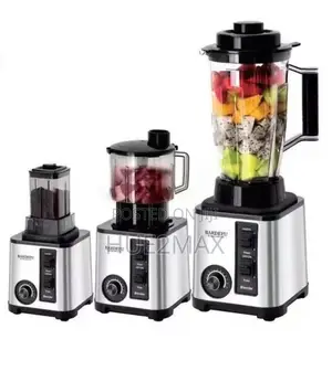 Bardefu Blender 3 in 1 9500w 3 Liters 3 Cups 8 Stainless Steel Blades