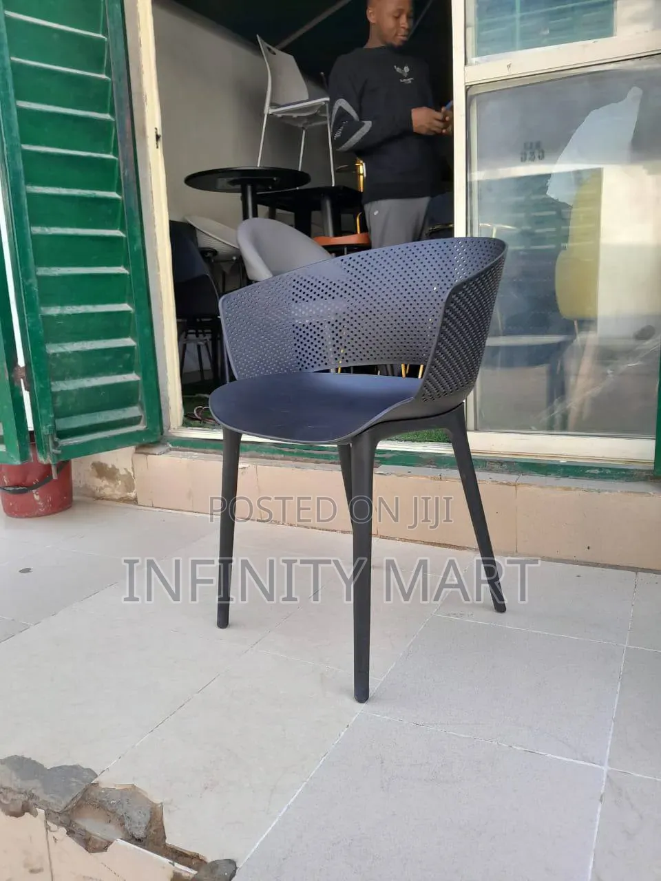 Modern Fiber Plastic Chair.
