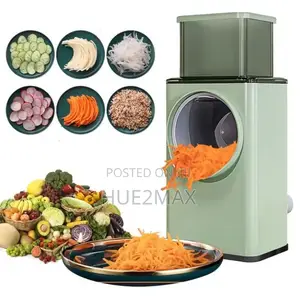 Multi-Chopper – 3-in-1 Manual Potato Slicer, Shredder Grater