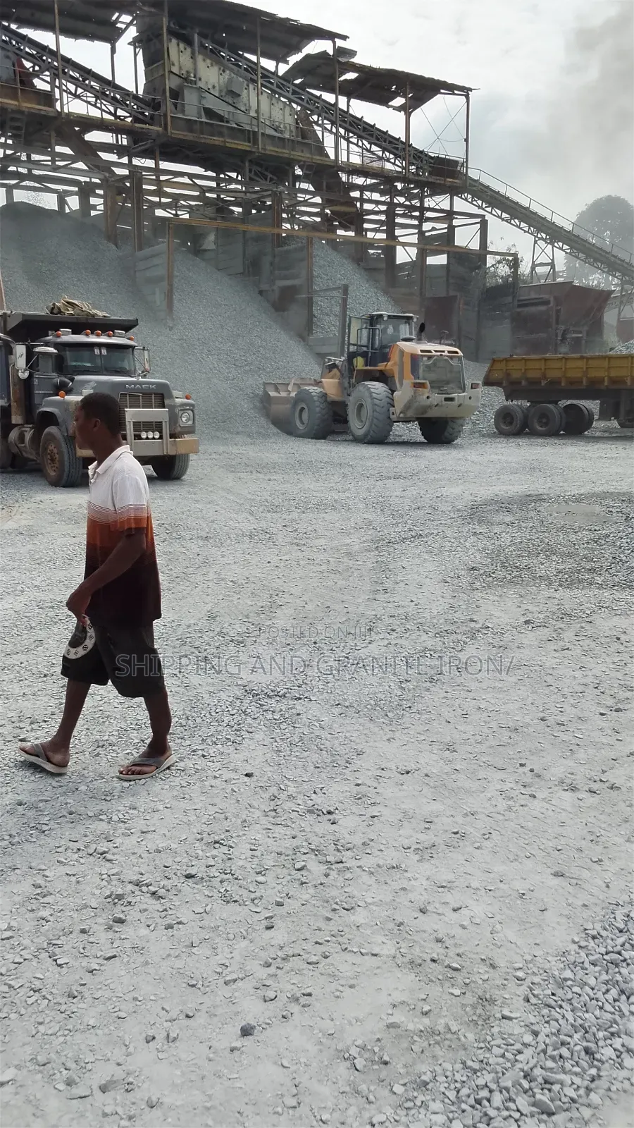Mining Granite