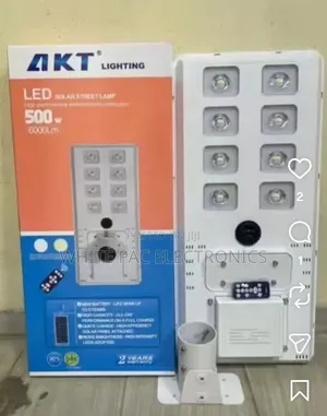 New Akt Solar Street Powerfull Light ( 500watts ) 6000lm > 2 Yrs