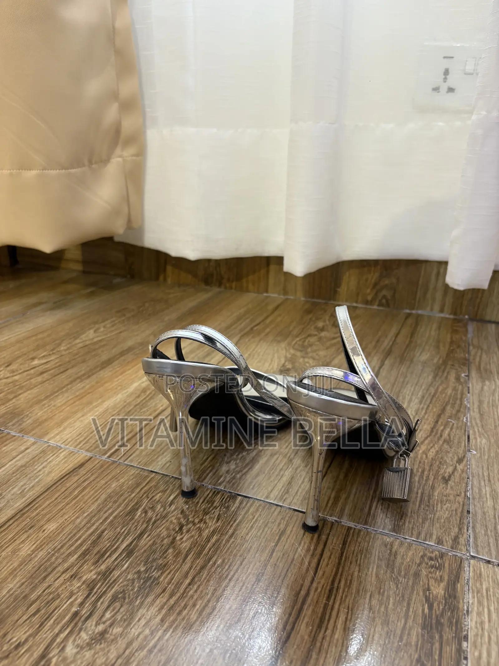 Sliver Sandals Heel