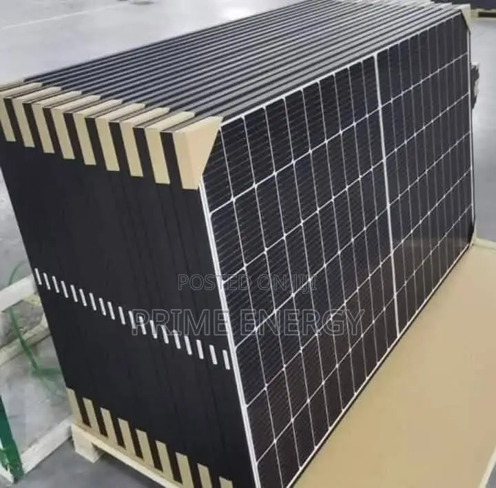 500w Black Frame Half-Cut Mono Panel