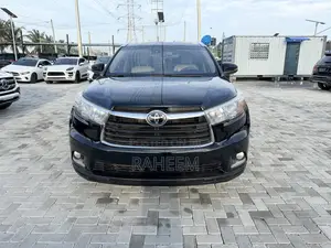 Toyota Highlander Limited V6 4x4 (3.5L 6cyl 6A) 2016 Black