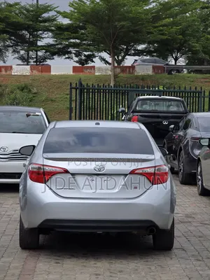 Toyota Corolla 2016 Silver