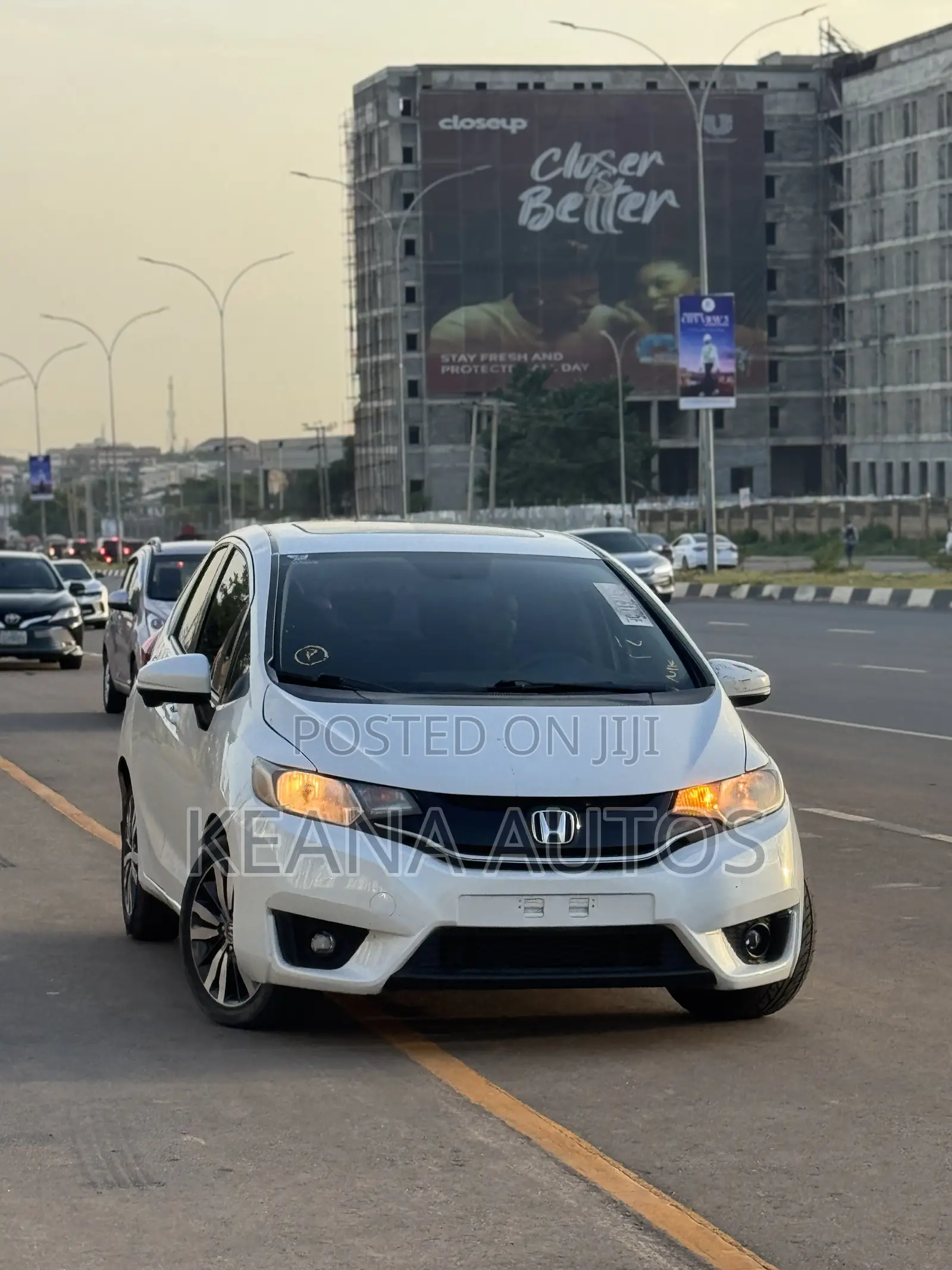 Honda Fit 2017 White