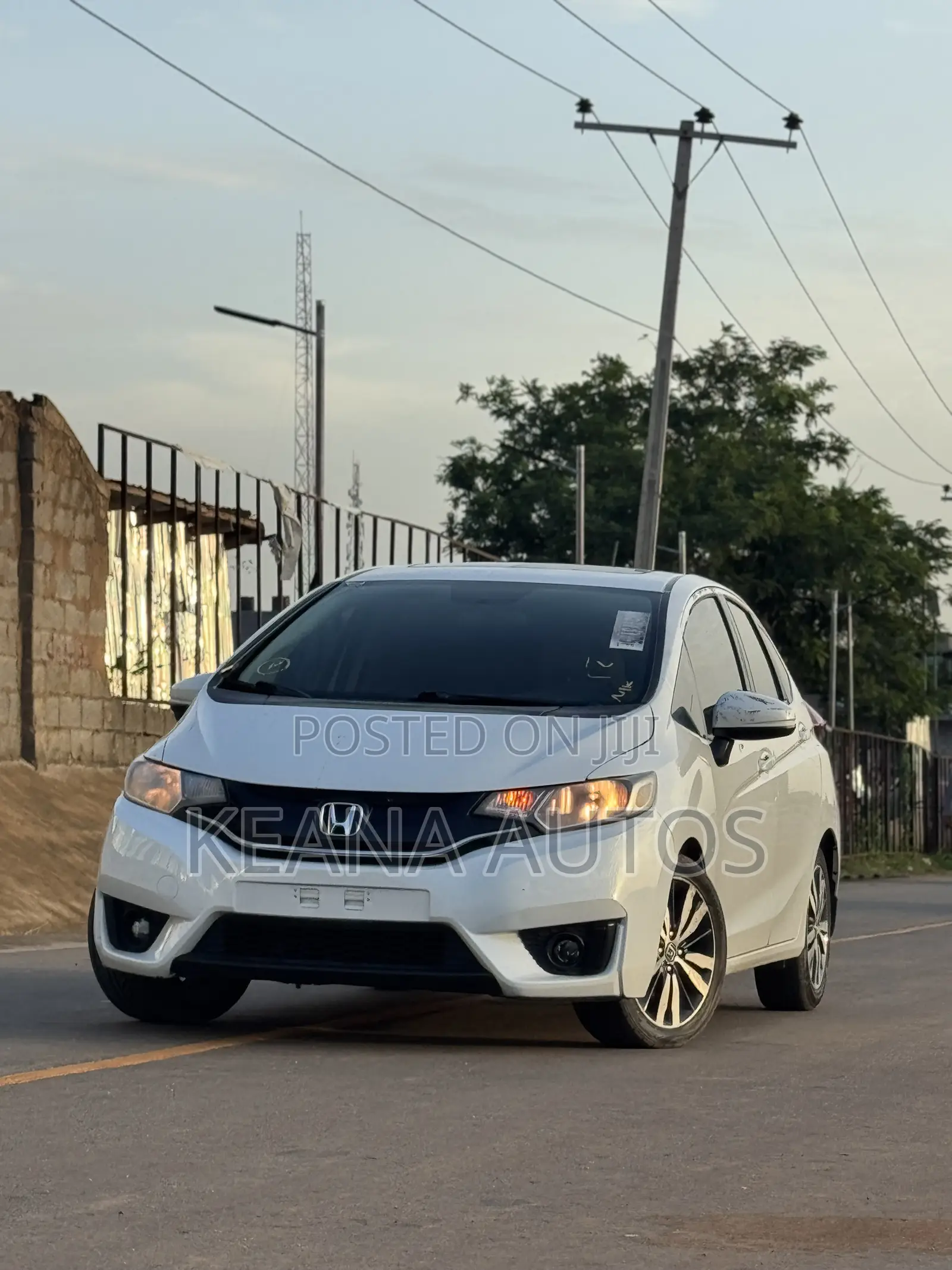 Honda Fit 2017 White