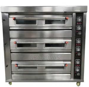 Gas Deck Oven 3 Deck 6 Tray