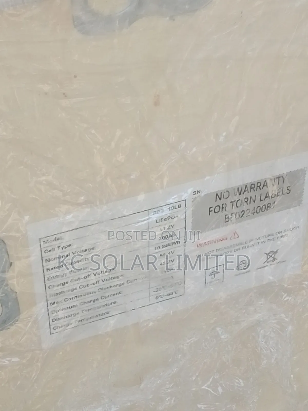 10kwh Hyper Lithium Battery