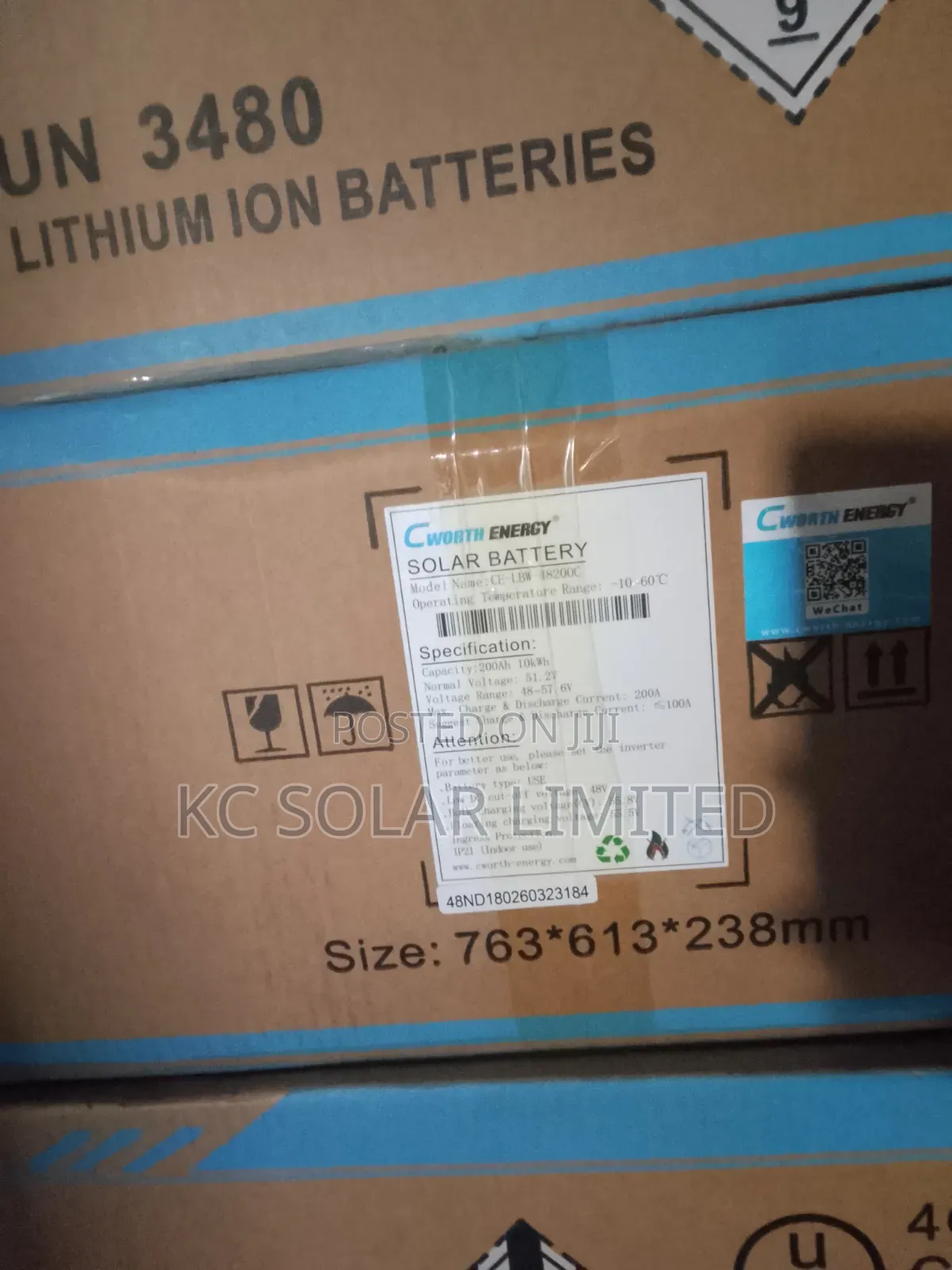 10kwh Cworth Lithium Battery