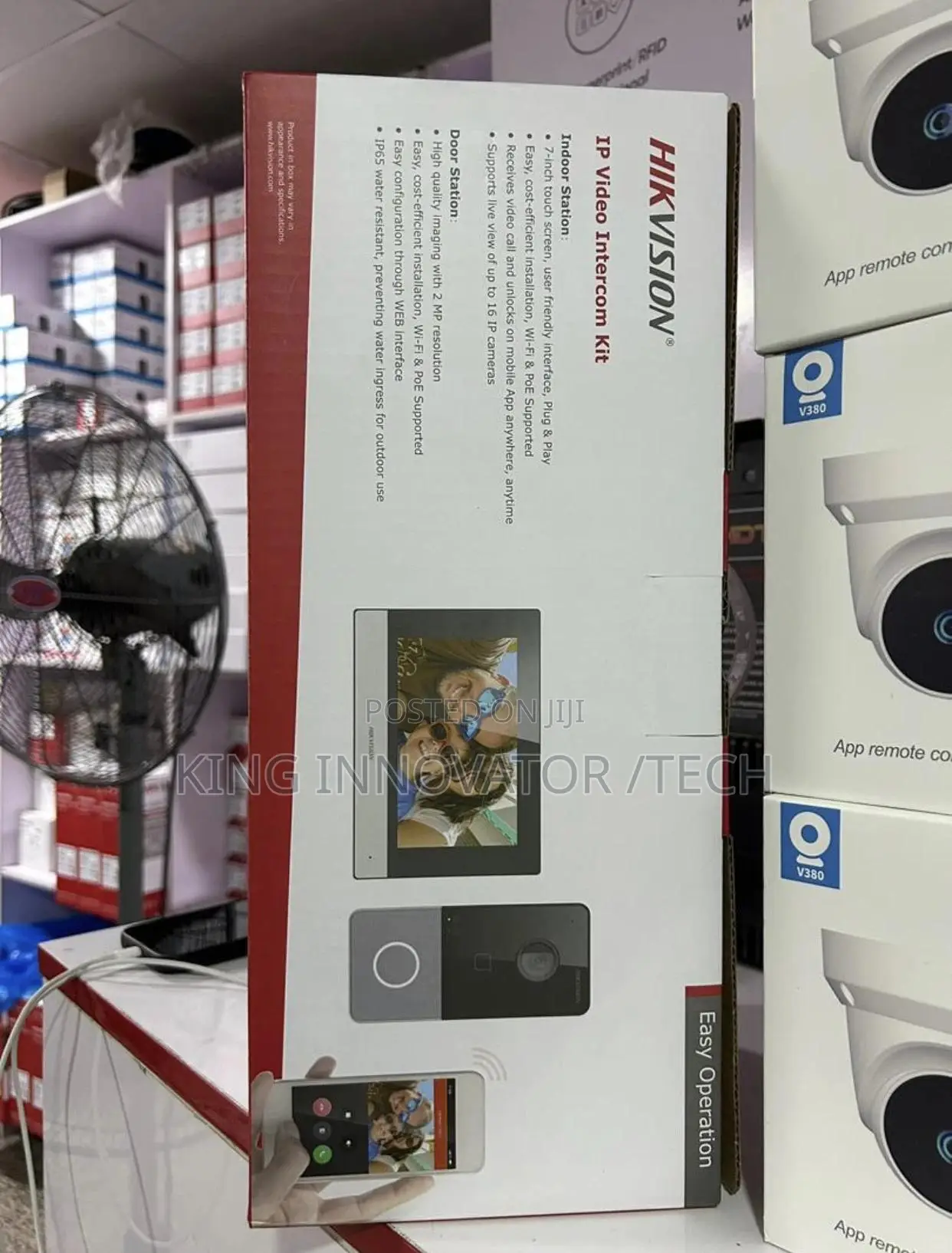 Hikvision Ip Video Intercom Kit Ds-Kis603-P(C)