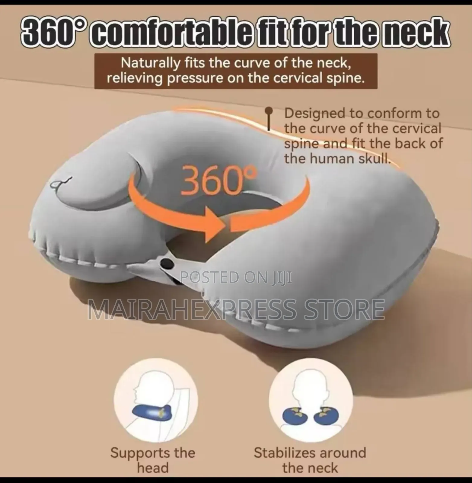 Inflatable Neck Pillow. 1lvn
