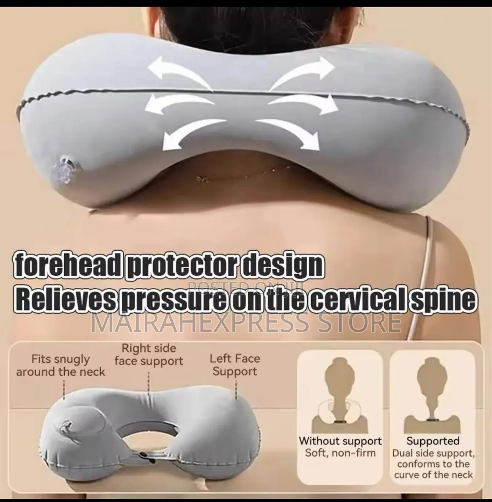 Inflatable Neck Pillow. 1lvn