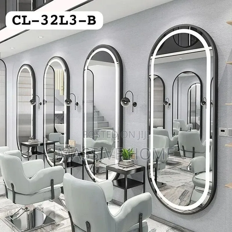 150*60cm Long Frame Mirror Black and Gold