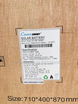 Cworth 15kwh Lithium Battery