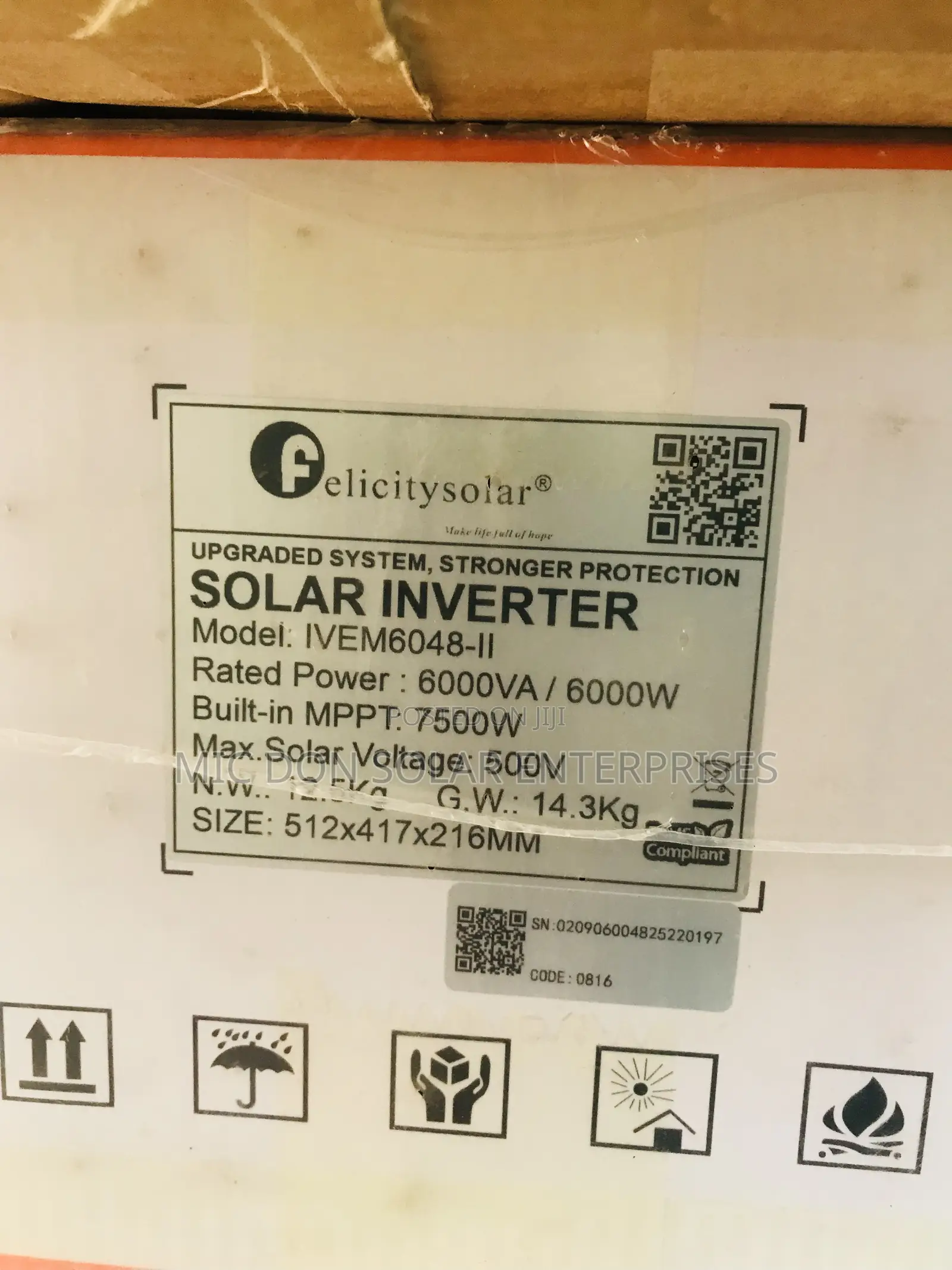 Felicity 6kva Inverter