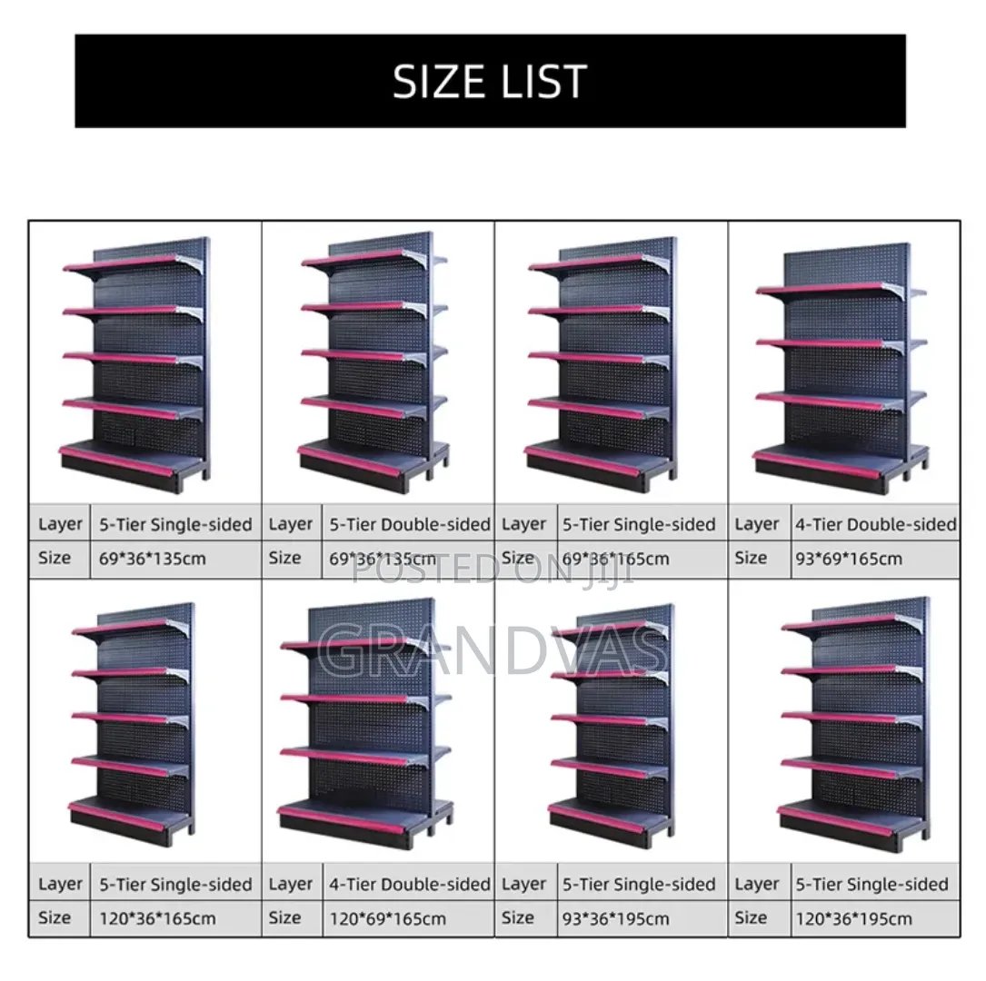 Quality Metal Adustable Supermarket Shelves