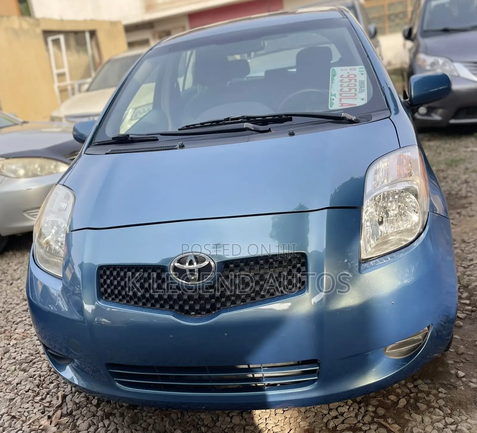 Toyota Yaris 2008 Blue