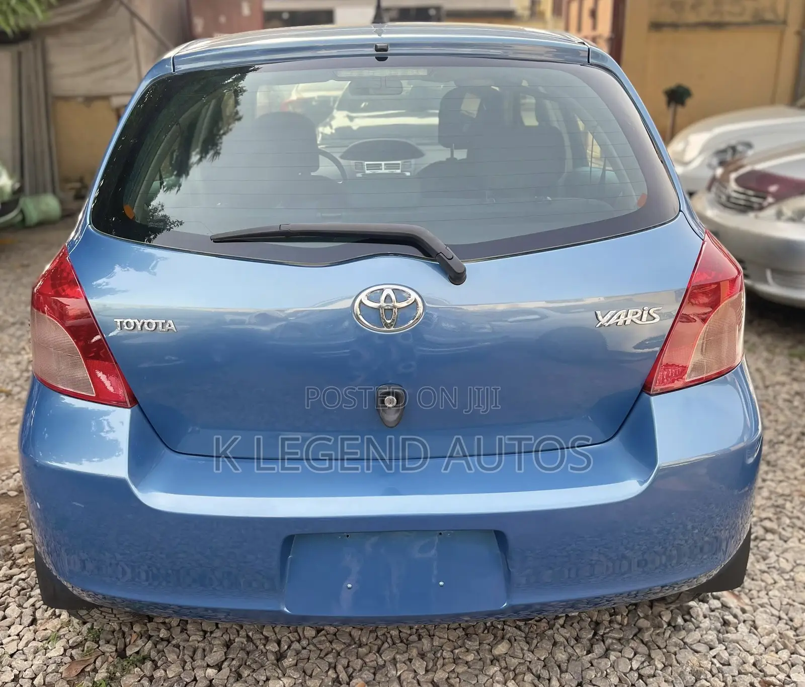Toyota Yaris 2008 Blue
