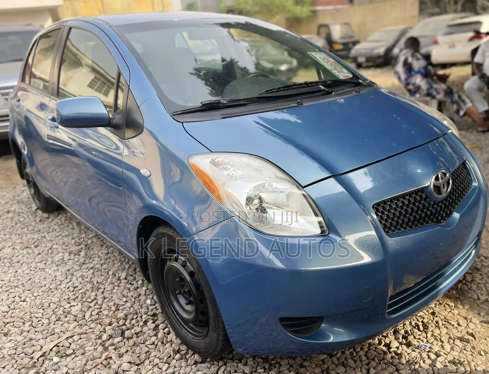 Toyota Yaris 2008 Blue