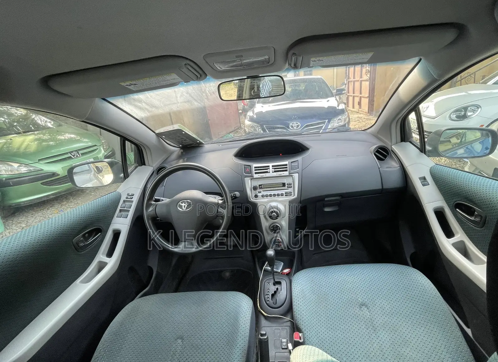 Toyota Yaris 2008 Blue