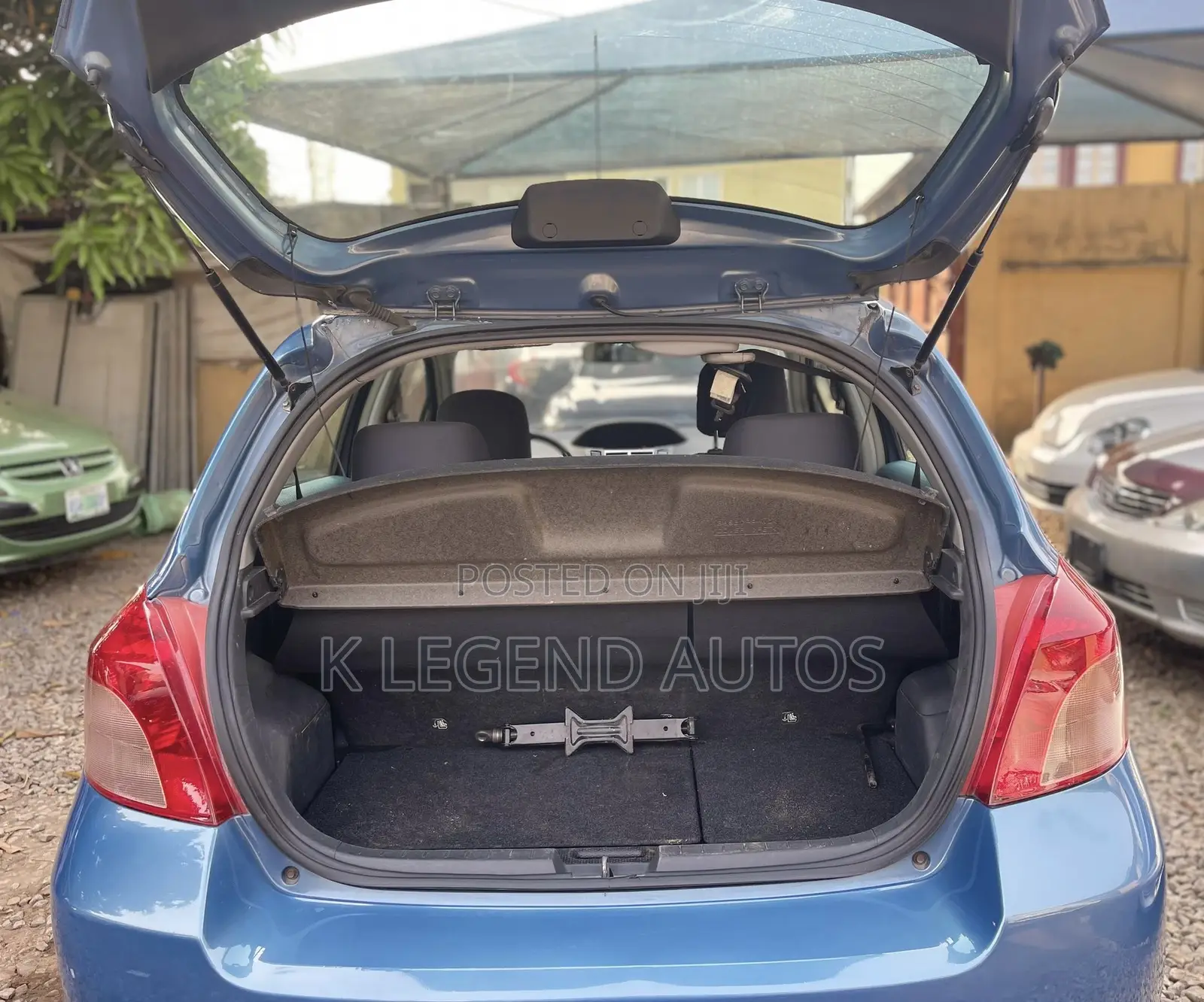 Toyota Yaris 2008 Blue