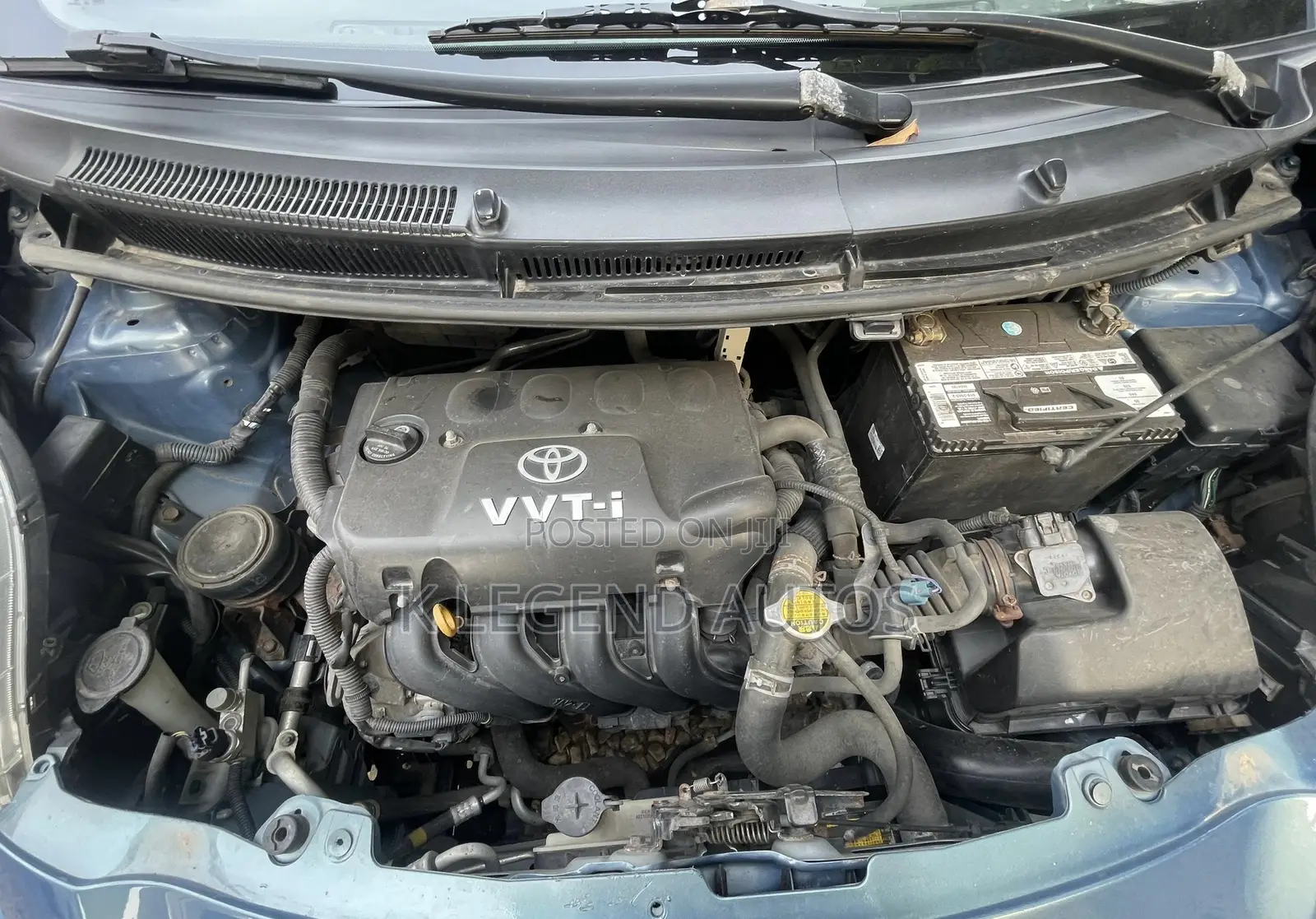 Toyota Yaris 2008 Blue