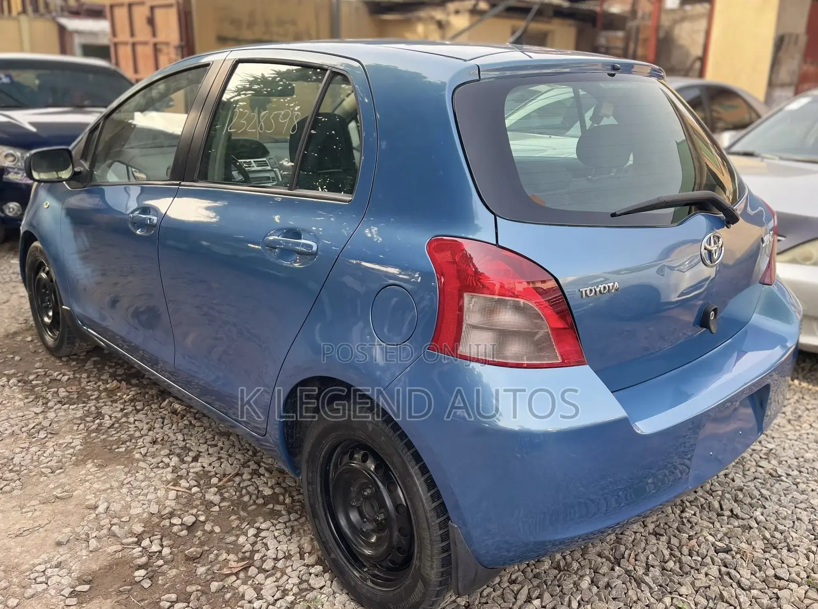 Toyota Yaris 2008 Blue