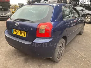 Toyota Corolla Liftback 2003 Blue