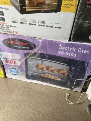 Eurosonic Electric Oven With Grill BBQ - 80l - 3500w