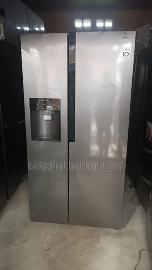 Lg 620ltrs Side-by-Side Inverter Refrigerator,Water Dispenser,Ice Make