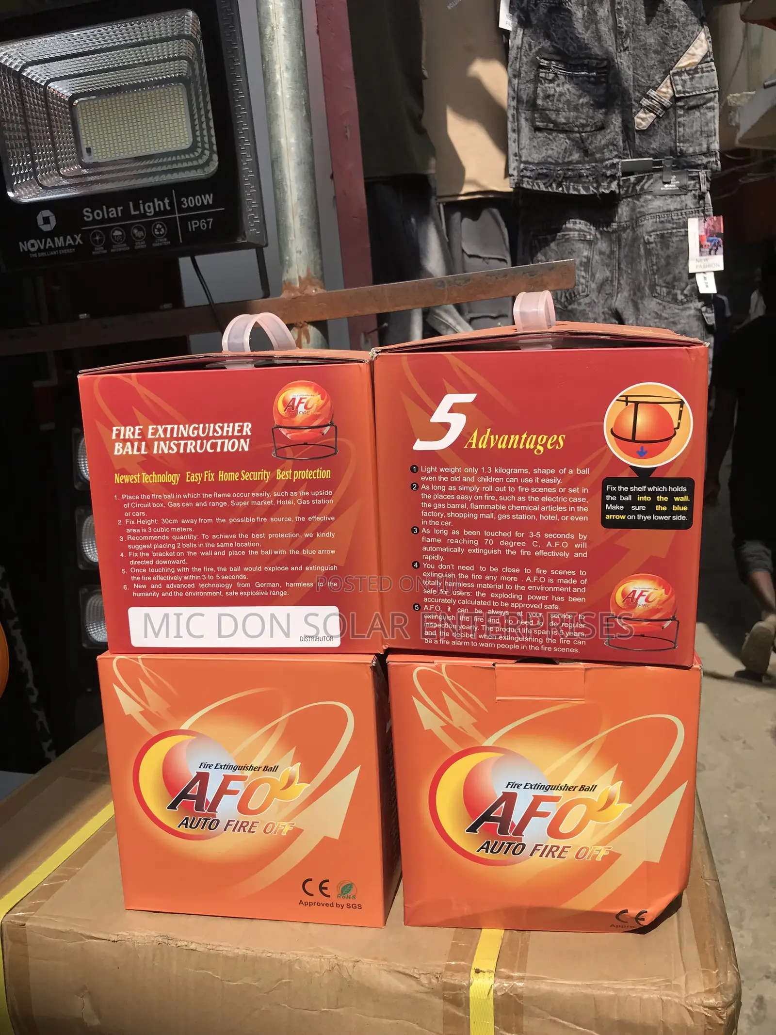 Afo Fire Ball Extinguisher